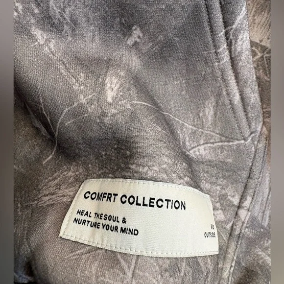 Comfrt Collection Camo Hoodie Size S Brown WoodCamouflage Fleece Sweatshirt NWT - Picture 4 of 10